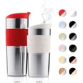 thumbnail image 2 of Bodum 11068-380S taza de viaje, 12 onzas, cobre Bodum Bodum, 2 of 2