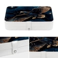 thumbnail image 4 of Animal Elegant Jewelry Box Organizer with Removable Compartment and Earring Holder - Portable PU Leather Storage Case, 4 of 6