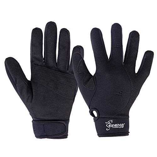 Details about   Men's Durable Winter Neoprene Fly Fishing Gloves 