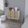 thumbnail image 6 of Chests Of Drawers, Dresser Magness, Bedroom, White / Macadamia, Multicolor Dressers,Engineered Wood Wooden Dressers, Furniture Bedroom Furniture Dressers, Chests & Wardrobes, 6 of 7