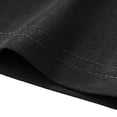 thumbnail image 4 of Liweisiy Men's Ice Silk Crewneck T-Shirts Muscle Slim Stretch Short Sleeve Solid Color Tees Summer Casual Outdoor Athletic Gym Tops Black 3XL, 4 of 5