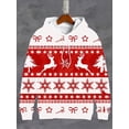 thumbnail image 4 of Sudadera con capucha para hombre, estampado 3D, divertida sudadera con temática navideña, con cordón, ropa deportiva, camisetas de manga larga, ropa informal para hombre, 4 of 5
