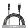 thumbnail image 1 of Cat Accessoires Mobiles 10ft Tressé en Nylon Micro USB à USB Charge et Synchro Câble, 1 of 2