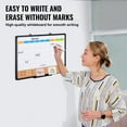 thumbnail image 4 of 24x18 Inch Monthly Calendar Whiteboard & Cork Board Combo - Aluminum Frame, Dry Erase, Wall Mount, 4 of 7