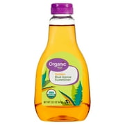 Great Value Organic Golden Blue Agave Sweetener, Sugar Substitute, Shelf-Stable, 23.5 oz Bottle