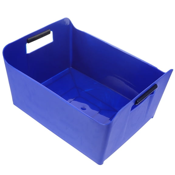 MLINS  Beer Barrel Chillers Reusable Bucket Refrigerator Beverages Ice Blue