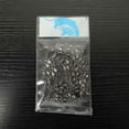 thumbnail image 3 of Soidarity 100 piezas giratorias de pesca Flexible de acero inoxidable protección giratoria barril conector de protección accesorio de aparejos Pescar 4# Soidarity DJ0448-08, 3 of 6