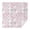 Pioneer Flower Floral-2, variant on Pioneer Flower Floral Print Pattern Square Tablecloth, Waterproof Wipeable Spillproof Washable Table Cover for Home Kitchen Party Decor, 42"x42"