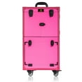 thumbnail image 6 of SHANY REBEL Series – Pro Makeup Artists Multifunction Cosmetics Trolley Train Case – Large - Cheer power, 6 of 9