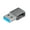 Black, variant on AOOOWER USB C to USB Adapter 3A Fast Charge 10Gbps Transfer Zinc Alloy Construction