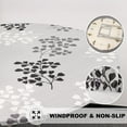 thumbnail image 5 of Round Tablecloth Stretch Round Fitted Tablecloth with Elastic Spandex Table Cloth Round Cover Washable Dining Table Protector for Indoor Outdoor Round Dining Table, 5 of 6