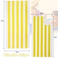 thumbnail image 4 of Toalla de Playa Exclusiva Mezcla de Algodón a Rayas Cabana 76x152 cm, 4 of 7