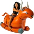 thumbnail image 4 of Big Mouth Inflatable Bull Rocker Pool Float BMPF-0179, 4 of 7