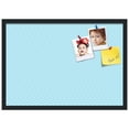 thumbnail image 2 of PinPix ArtToFrames 25x17 Custom Cork Bulletin Board    Poster Board Has a Fabric Style Canvas Finish, Framed in Satin Black (PinPix-247), 2 of 5