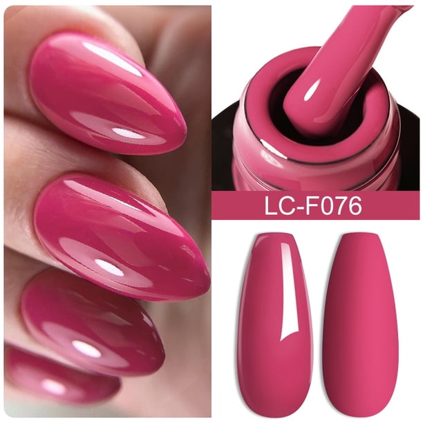 LILYCUTE Color Morado Gel Esmalte De Uñas Decoración De Otoño Semi Permanente Mate Top Coat Arte Púrpura UV Barniz 7ml Gao Jiahui unisex