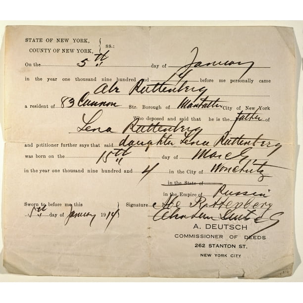 Citizenship Petition 1914 Na Petition For American Citizenship Obtained 