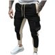 thumbnail image 1 of Ceisia Men's Trendy Solid Color Gift Corduroy Drawstring Elastic Waist Casual Jogger Pants with Pockets, 1 of 8