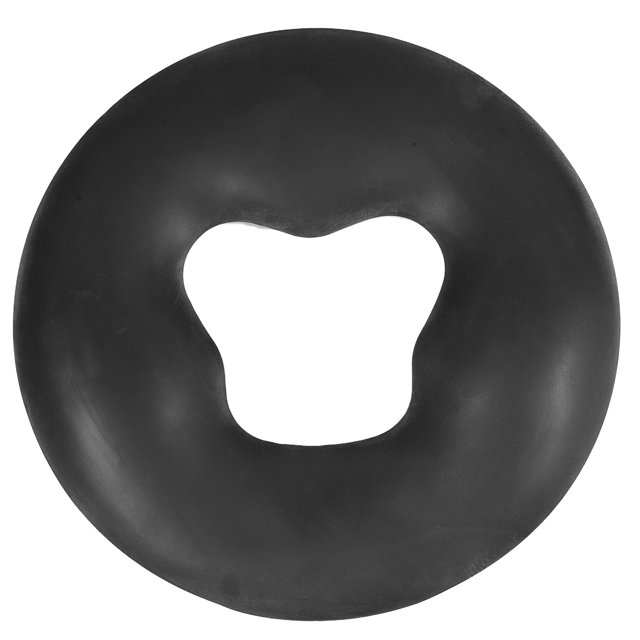 1Pcs Washable Silicone Pillow for Students and Office Workers in Black Color