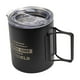 thumbnail image 2 of Taza de camping de doble pared Strade Fareast Limited 11 oz Color negro, 2 of 8
