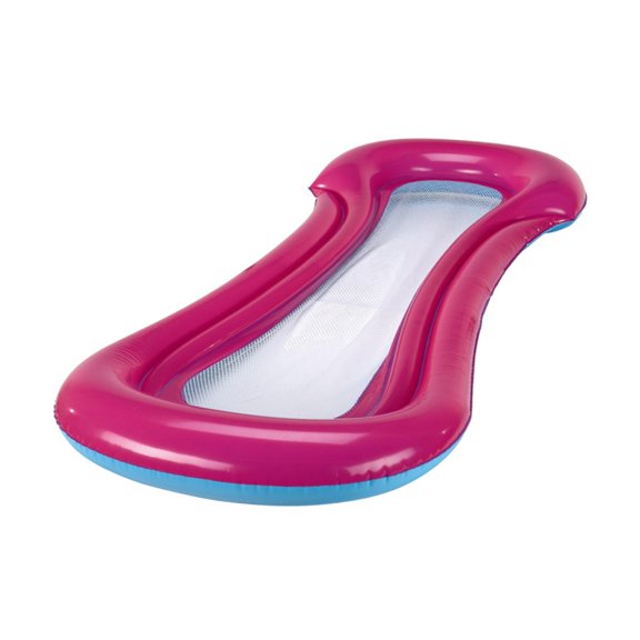 Cama inflable para piscina de 160cm, colchón de malla flotante para piscina , tumbona de 100kg