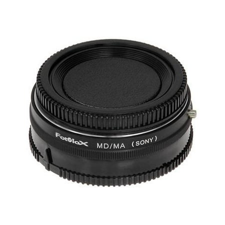 Fotodiox Pro Lens Mount Adapter - Minolta Rokkor (SR / MD / MC) SLR Lens to Sony Alpha A-Mount (and Minolta AF) Mount SLR Camera
