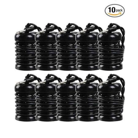 10 Pack Ionic Foot Detox Spa Array Refill, Black - Ion Foot Bath Machine Replacement Spa Tool Home Health, 10 Pieces, Individually (Best Ionic Foot Bath Machine)