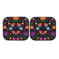 thumbnail image 7 of Fotbe Colorful Floral2 2-Piece Car Windshield Sun Shade | Sun Blocker for Car Windshield | Foldable Automotive Interior Accessories for Sun Protection-Large, 7 of 7