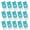 Blue, variant on 15pc Urinal Bag Portable Camping Pee Bag with Leakproof Seal 750ml Travel Urine Bag for Adult Kid