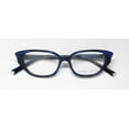thumbnail image 2 of Kendall + Kylie KKO171 414 Women's Stiped Blue Full Rim Eyeglasses, 2 of 9