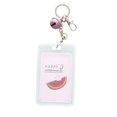 thumbnail image 2 of Soumake Card Holder Casual Tiny Bell Anti-magnetic Transparent Cartoon Unisex ID Card Key Chain Case Bag for Student, 2 of 8