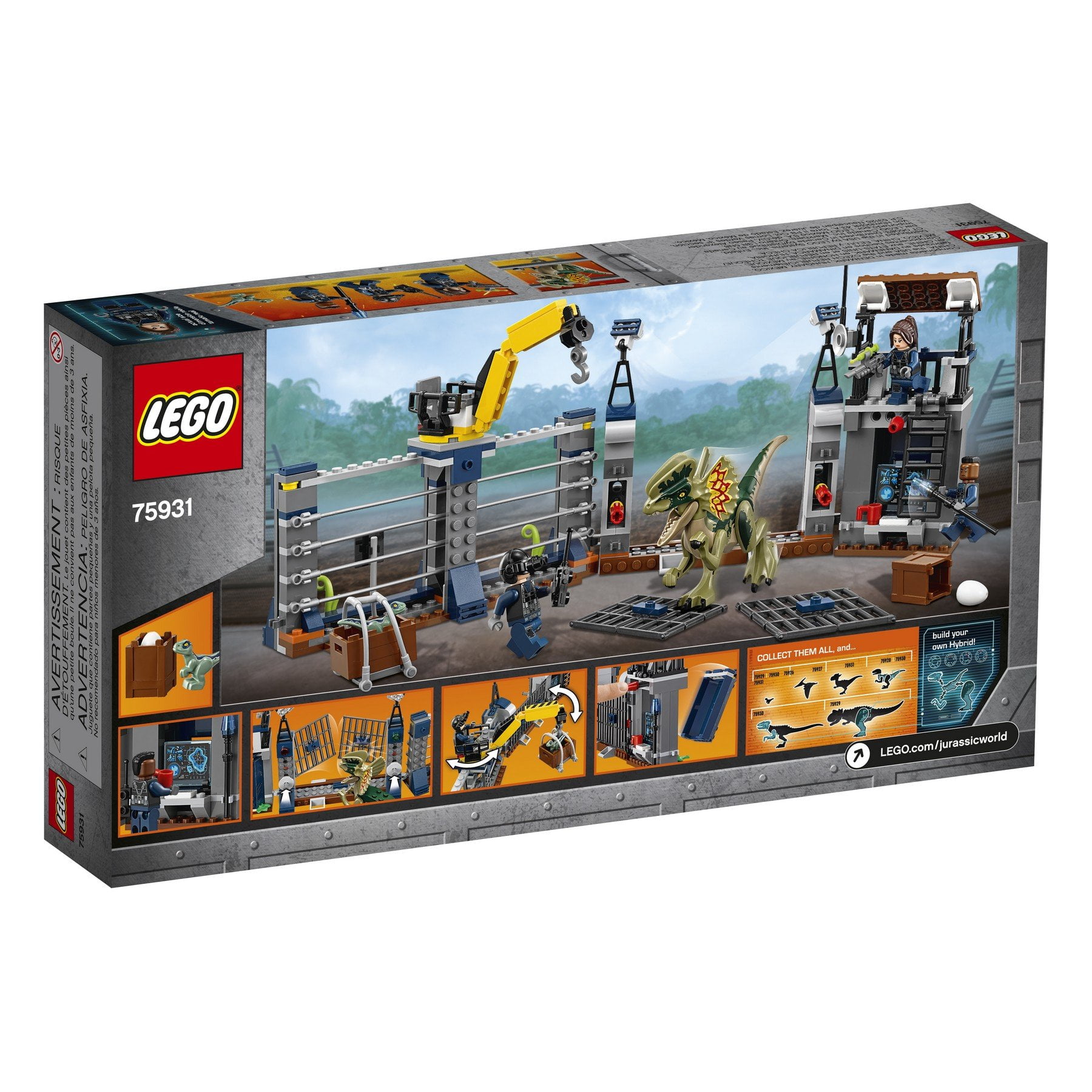 Dilophosaurus outpost attack lego hotsell