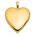 thumbnail image 3 of 14k Yellow Gold Heart Locket Pendant for Women with Vine Design, Sentimental Necklace for Photos, Romantic Jewelry for Everyday Wear or Special Occasions, 3 of 7
