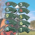 thumbnail image 3 of Protector de cabeza de hierros de golf Cola Verde, 3 of 7