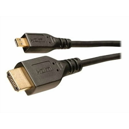 Tripp Lite P570-006-MICRO 6 ft. Black HDMI to Micro HDMI High Speed w/Ethernet Video / Audio cable Male to Male