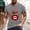 Grey, variant on Patriotic T-Shirts for Men Canada Day Maple Leaf Printed Short Sleeve Crew Neck Casual Tops for Daily Use Business Dressy Work Blouses