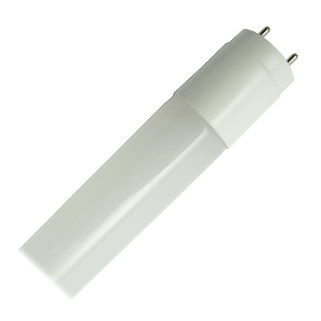 70,000 Year Lifespan Bright White GE 82343 Plastic LED Tube Lamp UL Dimmable, 3500K Frosted Pack of 20 80 CRI