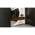 thumbnail image 7 of 60" Bathroom Storage Cabinet, Float Mount - Brown Ebony Modern Contemporary Soft Close Drawer Vanity Vanity, Cabinet, 7 of 7