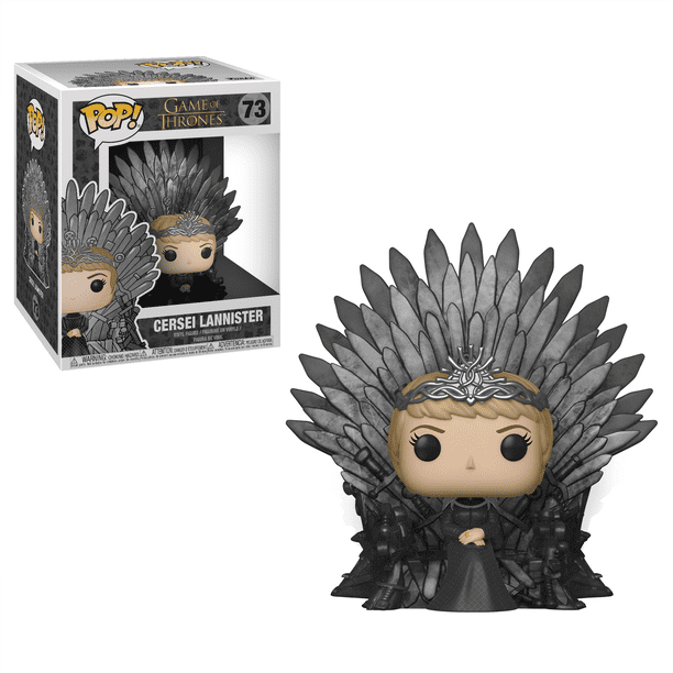 Funko POP! Deluxe: GOT S10 - Cersei Lannister Sitting on Iron Throne - Walmart.com - Walmart.com