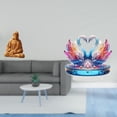 thumbnail image 2 of Figura de cisne acrílico del Corazón de Jesús, escultura coleccionable, centro de mesa, decoración para pasillo, dormitorio, oficina, escritor, 2 of 8