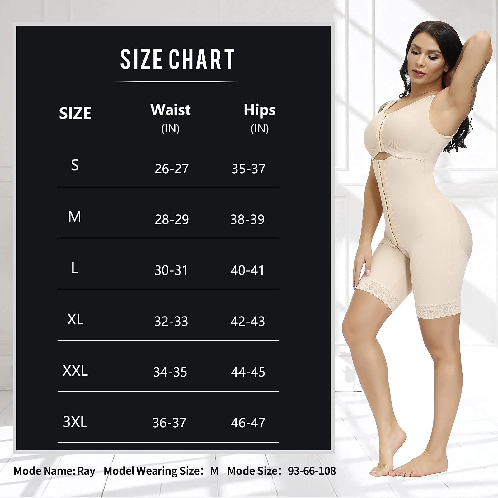 M MYODRESS Waist Trainer for Women Shapewear Bodysuit for Women Purple,XL -  Walmart.com