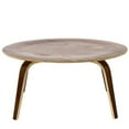 thumbnail image 2 of Modway Table Basse Carrée Moderne en Contreplaqué Finition Noyer 34 Pouces, 2 of 3