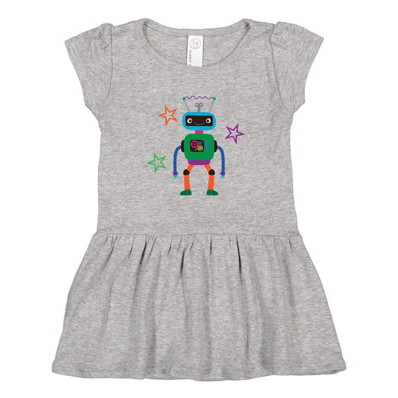 Inktastic Funny Robotics Team Robot Girls Toddler Dress