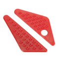 thumbnail image 3 of Motorcycle Foot Pedal Replacement for Comfortable Anti Skid Decorative  Plastic, 3 of 7