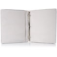 thumbnail image 4 of Piel Leather Three-Ring Binder Bl Black One Size, 4 of 4