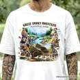 thumbnail image 2 of Unique Great Smoky Mountains Handcrafted Nature T-Shirt, Tennessee and North Carolina National Park Tee, 2 of 5