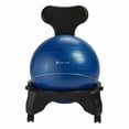 thumbnail image 4 of Gaiam Classic Balance Ball Chair Exercise Stability Yoga Ball Premium Ergonomic Chair for Home and Office Desk with Air Pump, Exercise Guide and Satisfaction Guarantee Blue, 4 of 4