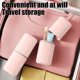 thumbnail image 5 of Estuche de Plástico para Cepillo de Dientes con Vaso – Soporte Portátil Multifuncional para Cepillo de Dientes, Ideal para Acampar, Viajes de Negocios y Viajes Familiares., 5 of 6