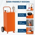thumbnail image 2 of AKDSteel Panier de Rangement pour Carburant de 30/35/45 Gallons, Réservoir Portable avec Pompe Manuelle pour Essence Ou Diesel, Convient aux Voitures, Bateaux, VTT, Tondeuses, 2 of 7