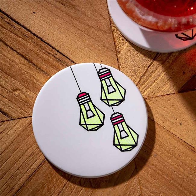 Cricut Blank Ceramic Coaster 3.6" Diameter 4/PkgRound Walmart Canada