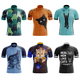 thumbnail image 2 of 2023 Jersey de ciclismo para hombre CAT Bike Top MTB Camisa de bicicleta de montaña Ropa de ciclismo de carretera Manga corta Verano, 2 of 5